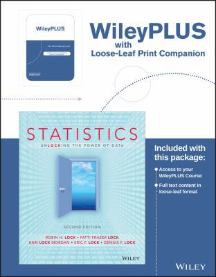 Statistics: Unlocking the Power of Data, WileyP... 1119309492 Book Cover