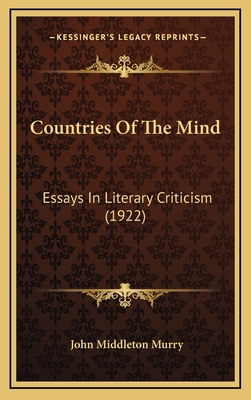 Countries of the Mind: Essays in Literary Criti... 1164296035 Book Cover