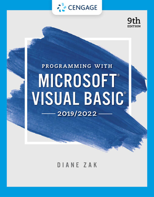 Programming with Microsoft Visual Basic 2019/2022            Book Cover