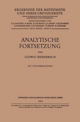 Analytische Fortsetzung [German] 3662012715 Book Cover