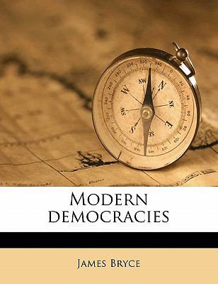 Modern Democracies Volume 1 1177803003 Book Cover