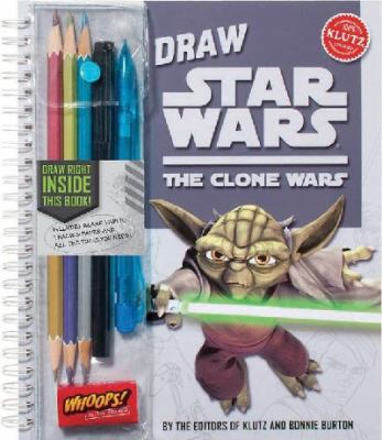 Draw Star Wars: The Clone Wars 1591746981 Book Cover