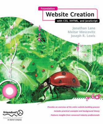 Foundation Website Creation with Css, Xhtml, an... 1430209917 Book Cover