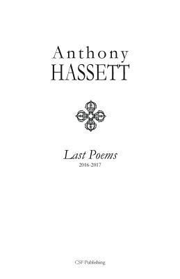 Last Poems: 2016-2017 1937487784 Book Cover