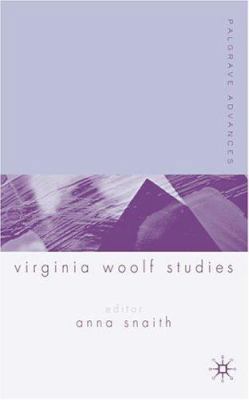 Palgrave Advances in Virginia Woolf Studies 1403904057 Book Cover