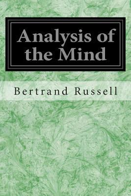 Analysis of the Mind 1496163052 Book Cover