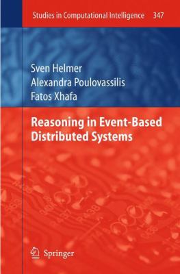 Reasoning in Event-Based Distributed Systems 3642267866 Book Cover