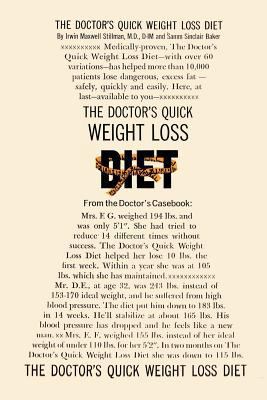 The Doctor's Quick Weight Loss Diet 4871877205 Book Cover