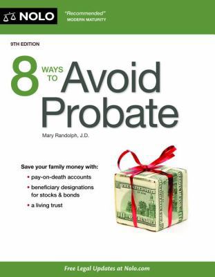 8 Ways to Avoid Probate 1413317103 Book Cover