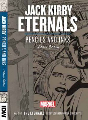 Jack Kirby's the Eternals Pencils and Inks Arti... 1684059216 Book Cover