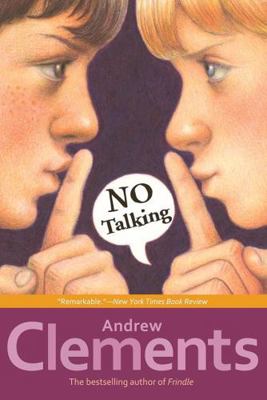 No Talking 0545054362 Book Cover