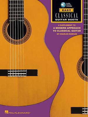 Easy Classical Guitar Duets Book/Online Audio 0793517958 Book Cover