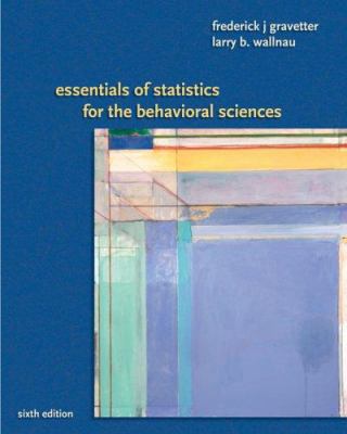 Essentials of Statistics for the Behavioral Sci... B004HP1T18 Book Cover