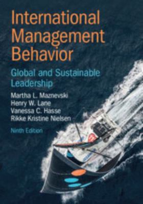 International Management Behavior: Global and S... 1009489216 Book Cover