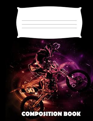 Composition Book: Motocross Composition Noteboo... 1076786871 Book Cover