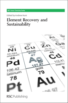 Element Recovery and Sustainability 1849736162 Book Cover