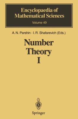 Paperback Number Theory I Book