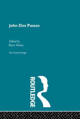 John DOS Passos 0415849845 Book Cover