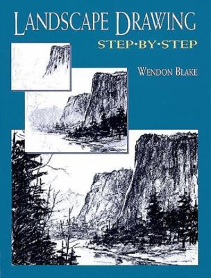 Landscape Drawing Step by Step (Dover Art Instr... 0486402010 Book Cover