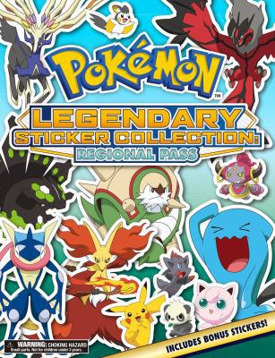Pokémon Legendary Sticker Collection: Regional ... 1604381922 Book Cover