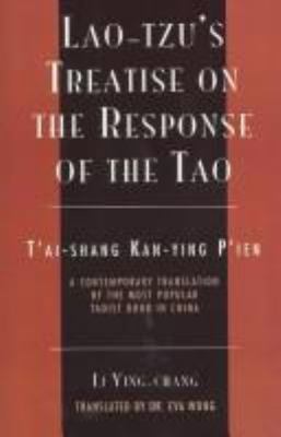 Lao-Tzu's Treatise on the Response of the Tao: ... 0060649569 Book Cover