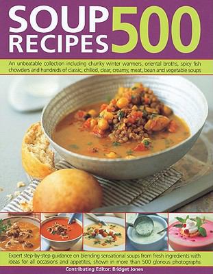 500 Soup Recipes 157215604X Book Cover