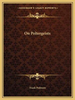 On Poltergeists 1162843632 Book Cover