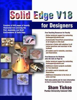 Solid Edge V18 for Designers 1932709169 Book Cover