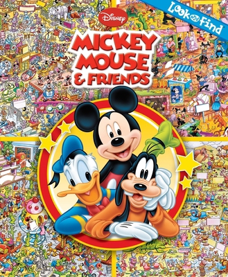 Disney Mickey & Friends: Look and Find 1605537470 Book Cover