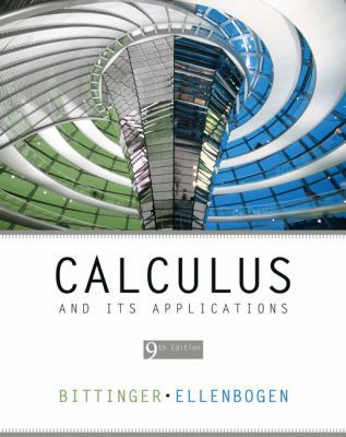 Calculus and Its Applications B007246FRY Book Cover