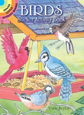 Birds Sticker Activity Book 0486407446 Book Cover