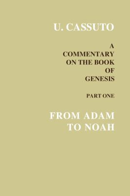 From Adam to Noah: A Commentary on the Book of ... 965223480X Book Cover