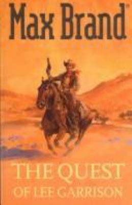 The Quest of Lee Garrison 0754081168 Book Cover