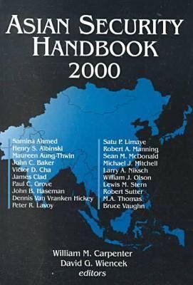 Asian Security Handbook: 2000 0765607158 Book Cover