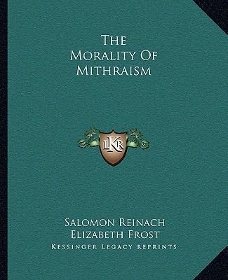The Morality Of Mithraism 1162843985 Book Cover