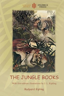 The Jungle Books: With Over 55 Original Illustr... 1909735612 Book Cover