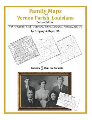 Family Maps of Vernon Parish, Louisiana 1420314092 Book Cover