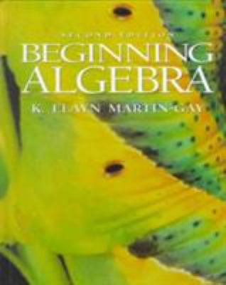 Beginning Algebra (2nd Edition) 0133536653 Book Cover