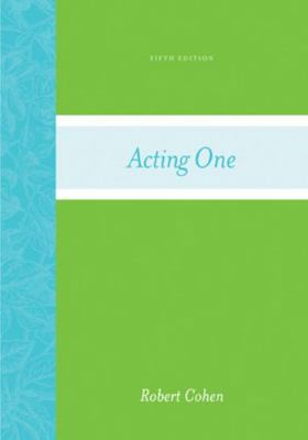 Acting One 0073514160 Book Cover