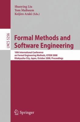 Formal Methods and Software Engineering: 10th I... 354088193X Book Cover