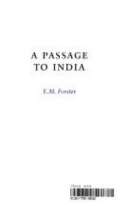 A Passage to India (Sparknotes Literature Guide) 158663819X Book Cover