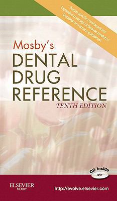 Mosby's Dental Drug Reference B007A3UWL2 Book Cover