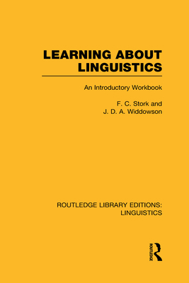 Learning about Linguistics 0415715806 Book Cover