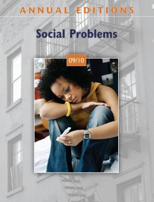 Annual Editions: Social Problems 09/10 0073397687 Book Cover