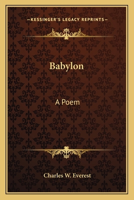 Babylon: A Poem 1163750115 Book Cover
