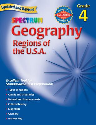 CARSON DELLOSA SPECTRUM GEOGRAPHY GR 4 B00B44YCF0 Book Cover