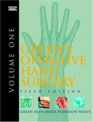 Green's Operative Hand Surgery: 2-Volume Set 0443066264 Book Cover