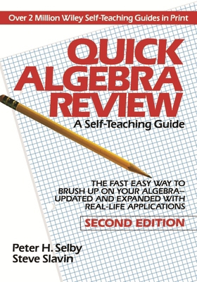 Quick Algebra Review 0471578436 Book Cover