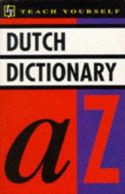 Dutch Dictionary (Teach Yourself) 0340264802 Book Cover