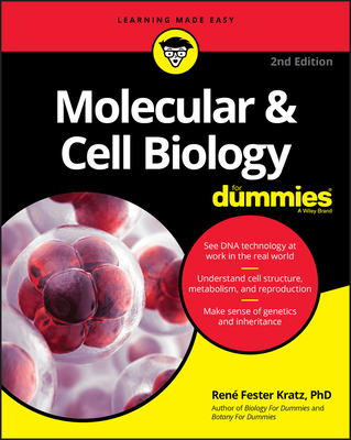 Molecular & Cell Biology for Dummies 1119620406 Book Cover